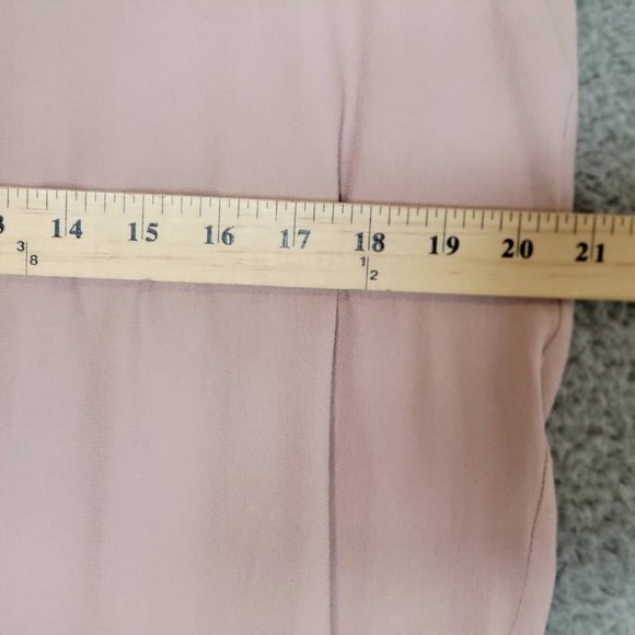 Halogen Womens Chino Pants Pink Elastic Waist Viscose 18 New - Picture 7 of 11